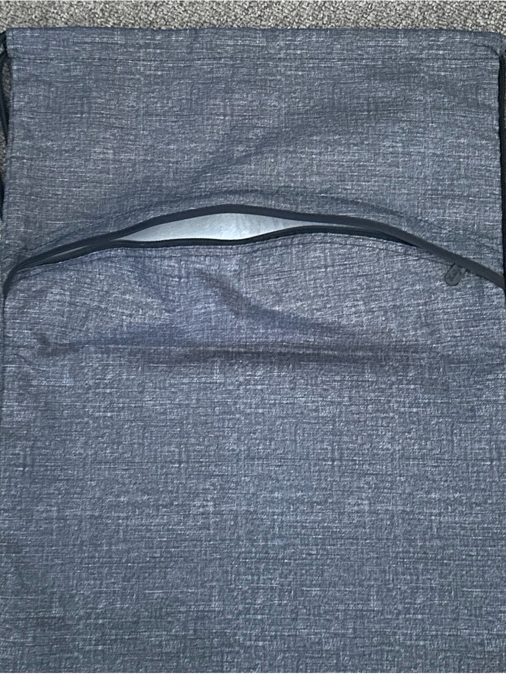 Thirty-One Charcoal Drawstring Backpack - NWOT - Picture 3 of 7